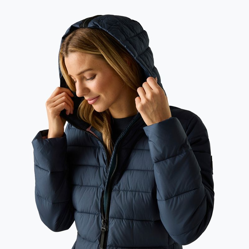 Női bélelt kabát REGATTA Amara navy/dusky blue 5