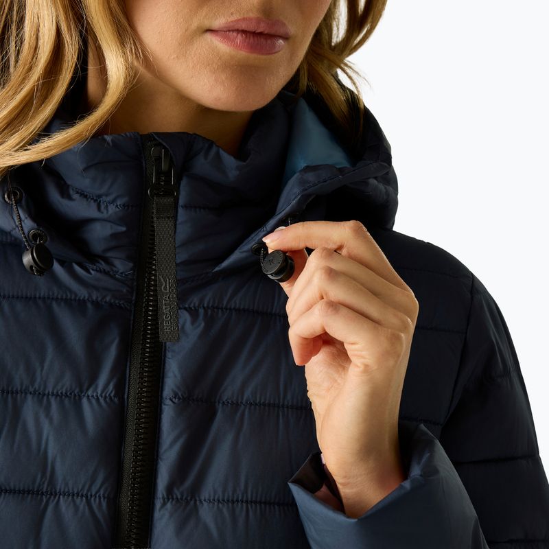 Női bélelt kabát REGATTA Amara navy/dusky blue 7