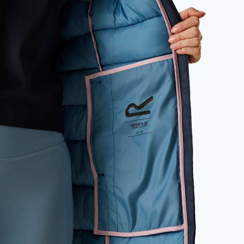 Női bélelt kabát REGATTA Amara navy/dusky blue 8