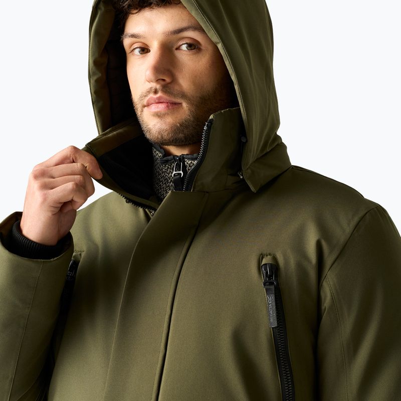 Férfi esőkabát REGATTA Marron dark khaki 5