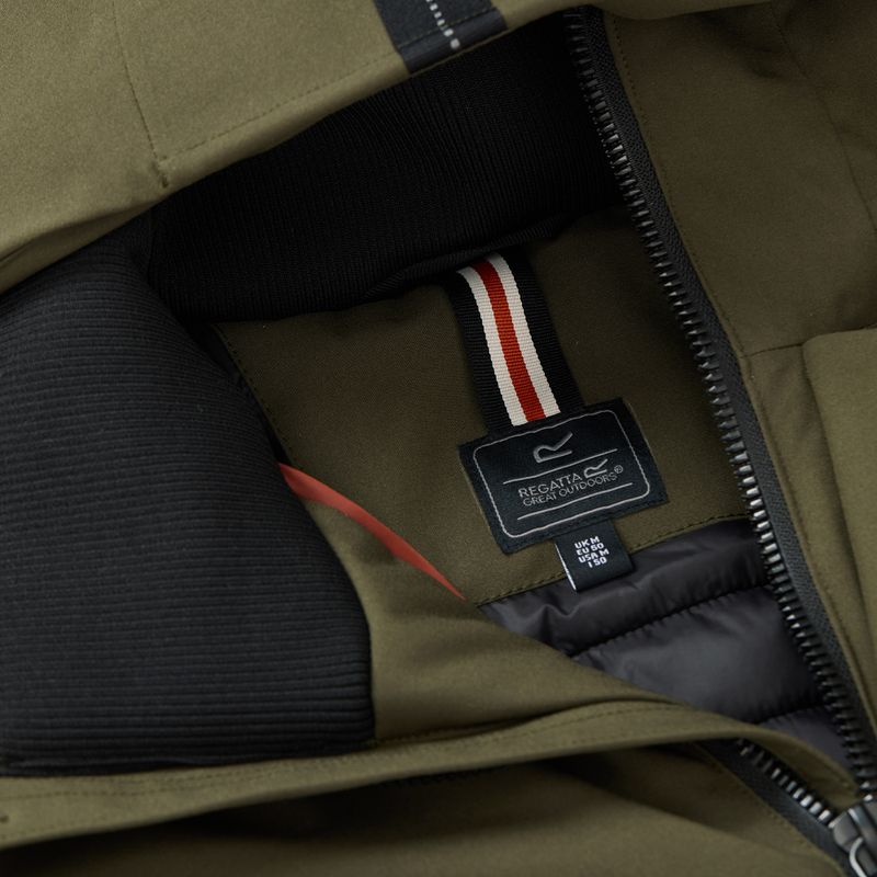 Férfi esőkabát REGATTA Marron dark khaki 13