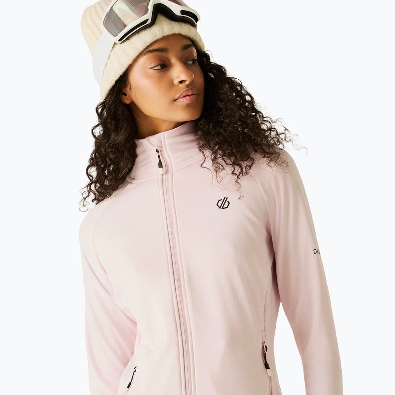 Női pulóver Dare 2b Lowline Full Zip Core Stretch pink haze 4