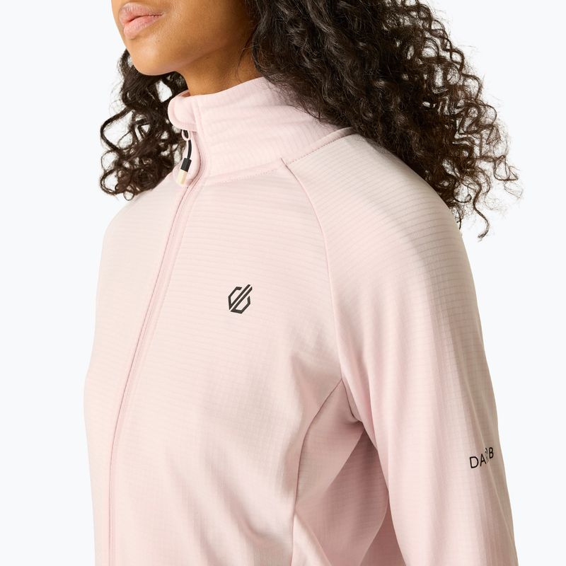 Női pulóver Dare 2b Lowline Full Zip Core Stretch pink haze 5