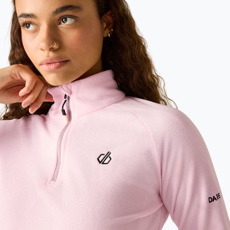 Női polár pulóver Dare 2b Freeform II Fleece pink haze 4