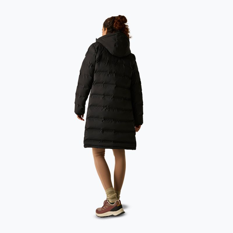 Női bélelt kabát REGATTA Altoro Thermal Long black/mocha 3