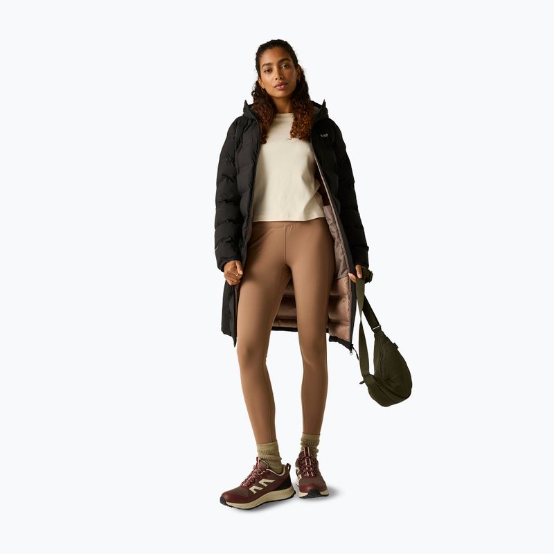 Női bélelt kabát REGATTA Altoro Thermal Long black/mocha 4