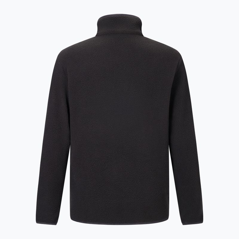 Férfi polár pulóver REGATTA Frankie Borg Half Zip black/black 9