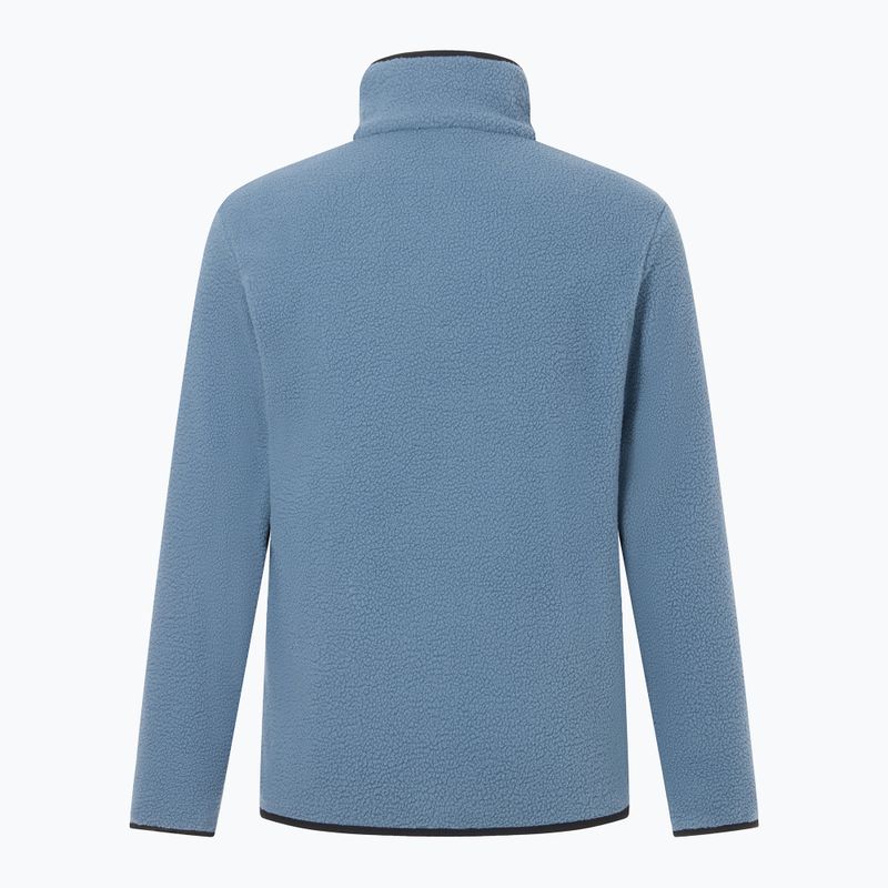 Férfi polár pulóver REGATTA Frankie Borg Half Zip grey mirage/black 8