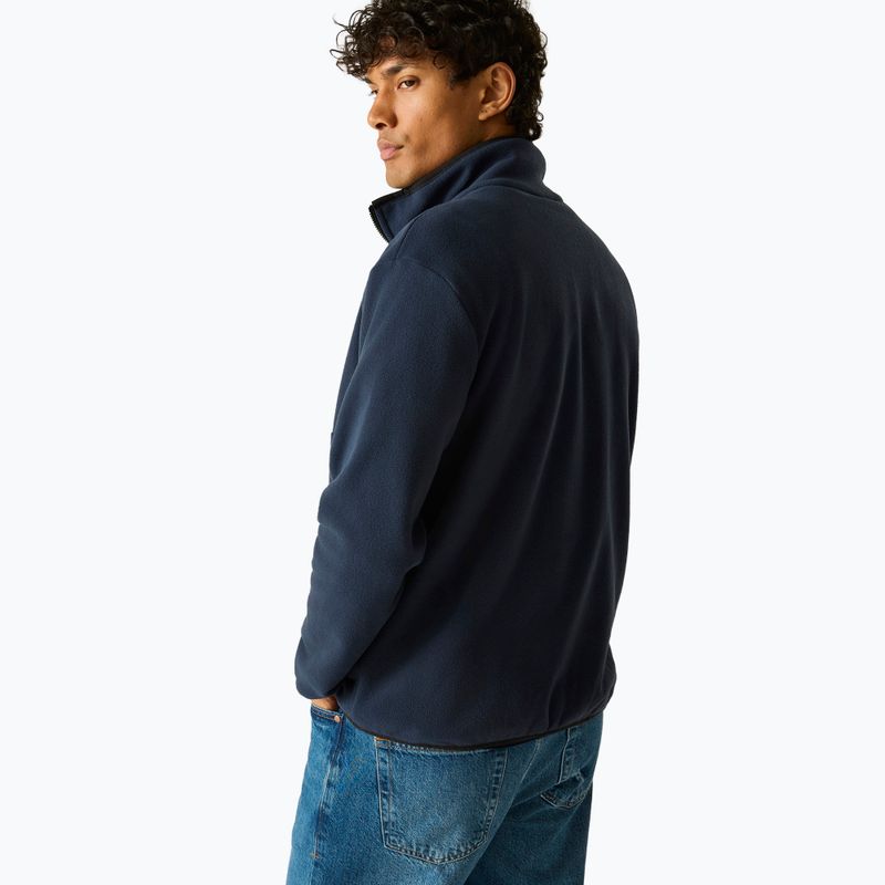 Férfi polár pulóver REGATTA Frankie Full Zip Fleece navy/black 4