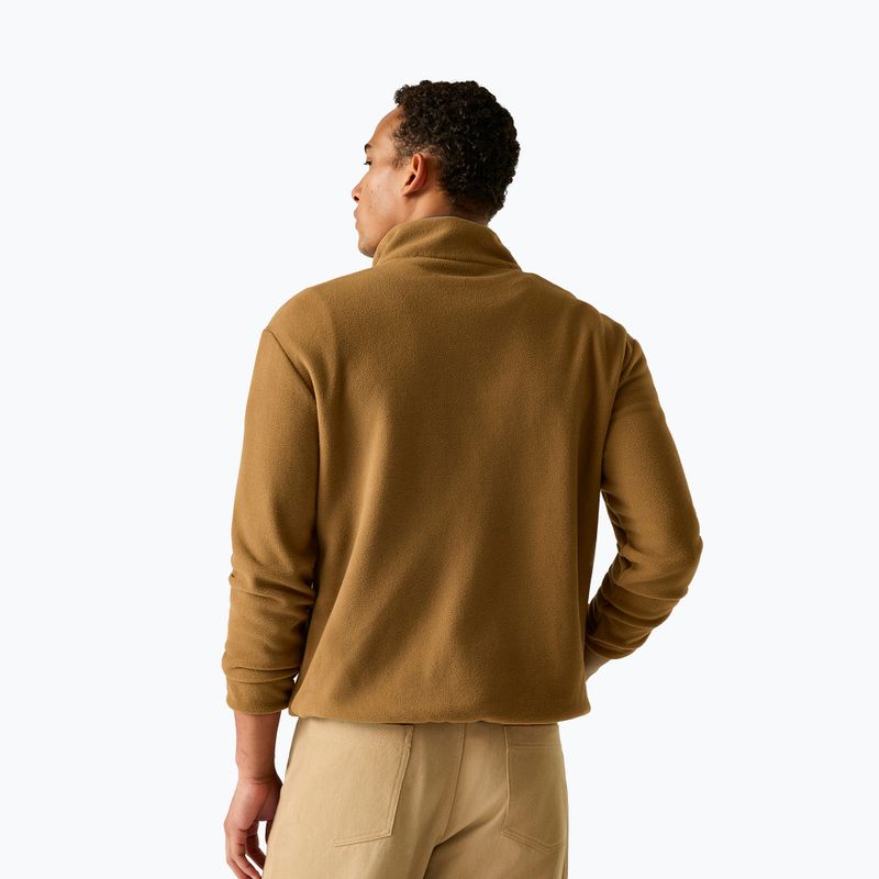 Férfi polár pulóver REGATTA Frankie Half Zip rich tan/navy 3