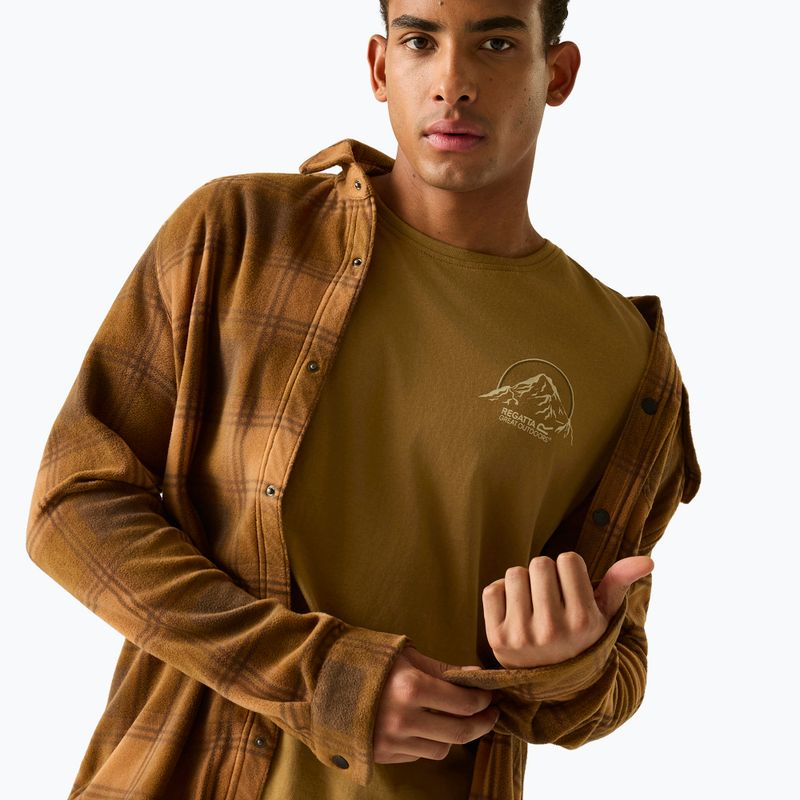 Férfi póló Regatta ClineIX rich tan original outdoor 5