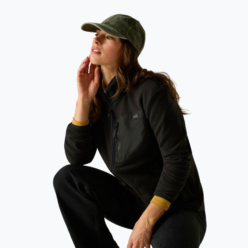 Női polár pulóver REGATTA Frankie Full Zip black 6