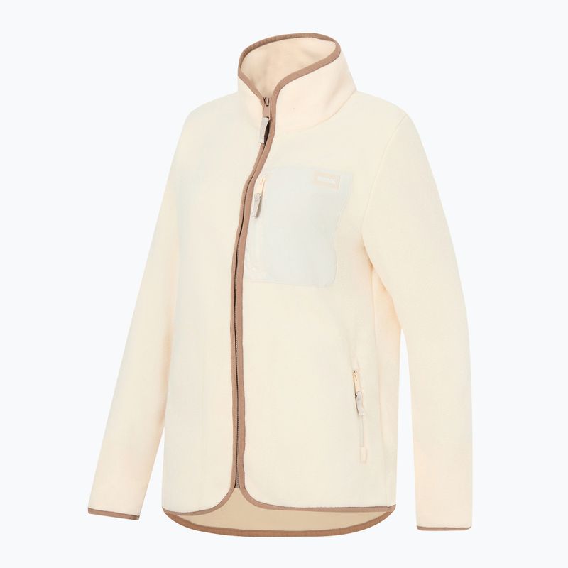 Női polár pulóver Regatta Frankie Full Zip light vanilla/mocha 3