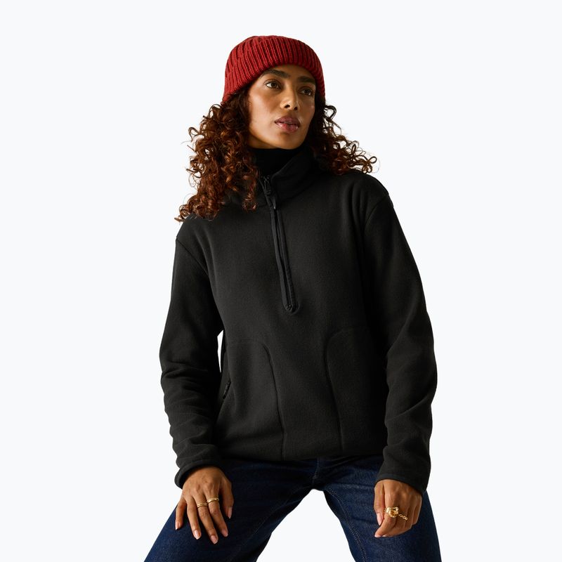 Női polár pulóver REGATTA Frankie Half Zip black 6