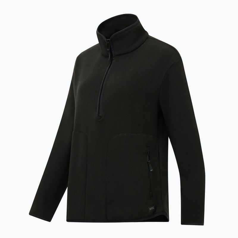 Női polár pulóver REGATTA Frankie Half Zip black 10
