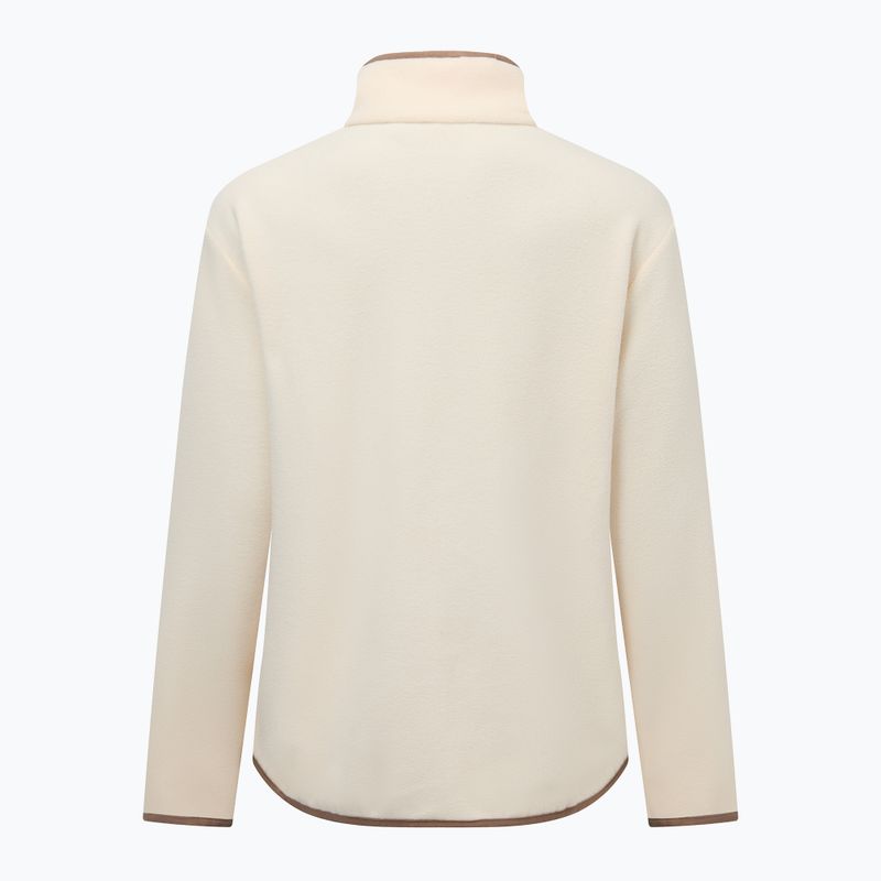 Női polár pulóver Regatta Frankie Half Zip light vanilla/mocha 9