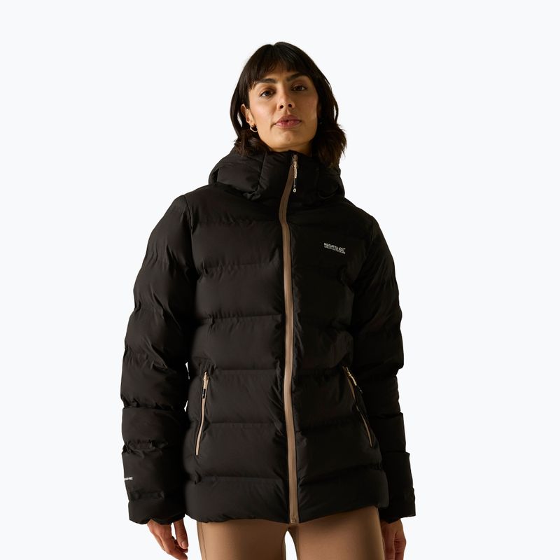 Női bélelt kabát REGATTA Altoro Thermal black/mocha