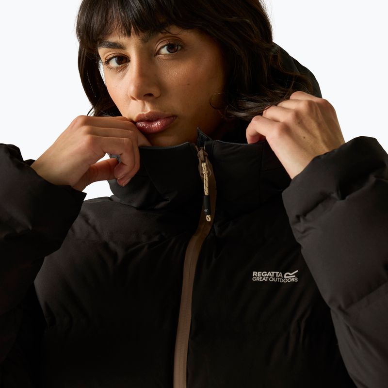 Női bélelt kabát REGATTA Altoro Thermal black/mocha 7