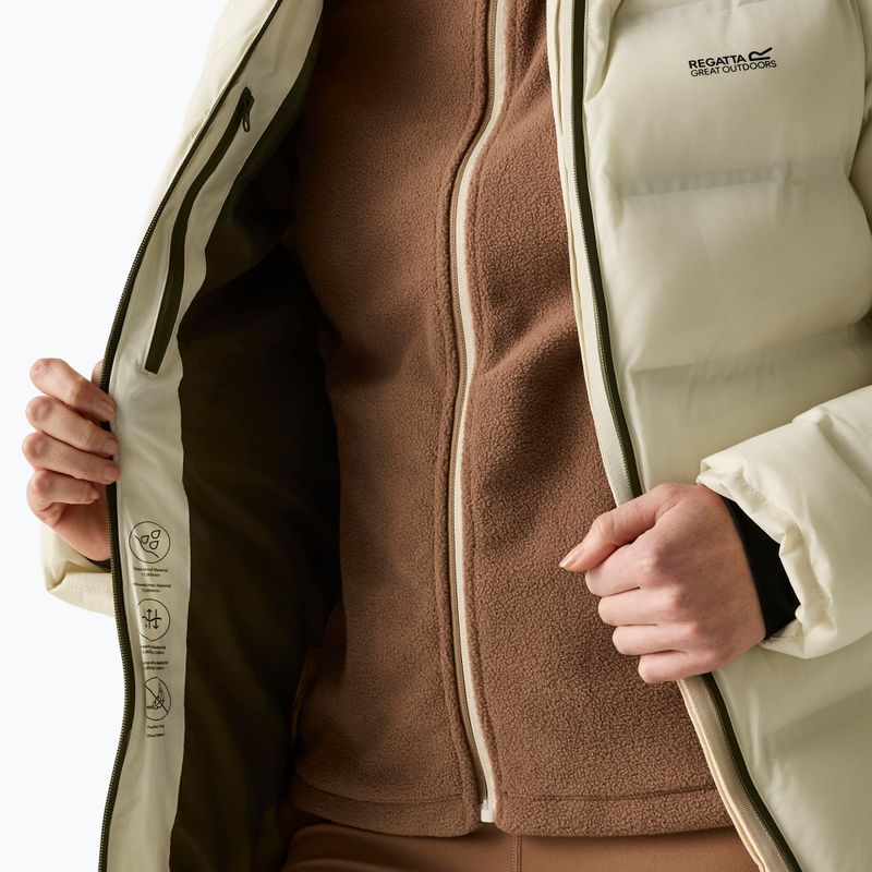 Női bélelt kabát Regatta Altoro Thermal light vanilla/olive night 7