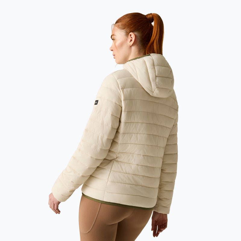Női pehelykabát Regatta Hooded Marizion lightvanilla 4