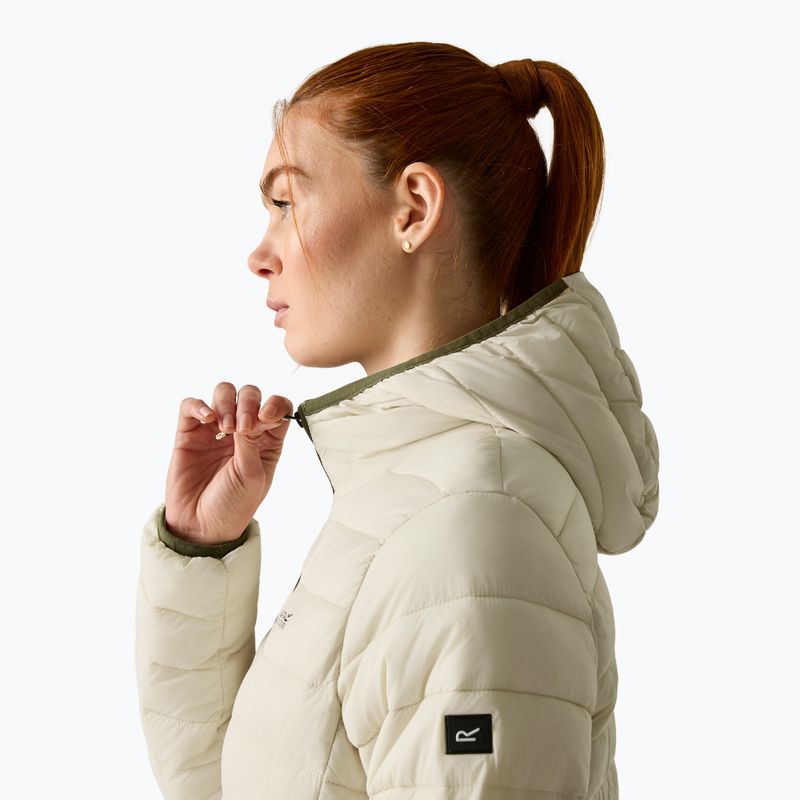 Női pehelykabát Regatta Hooded Marizion lightvanilla 6