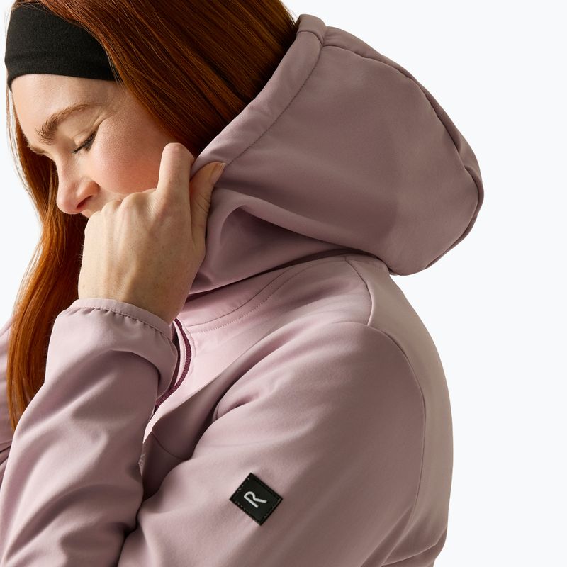 Női softshell dzseki REGATTA Ossek powder lilac 8