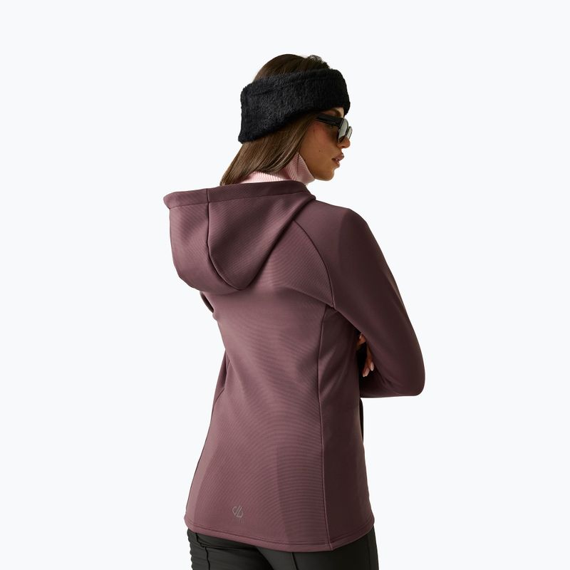 Női pulóver Dare 2b Glacier Midlayer huckleberry 3
