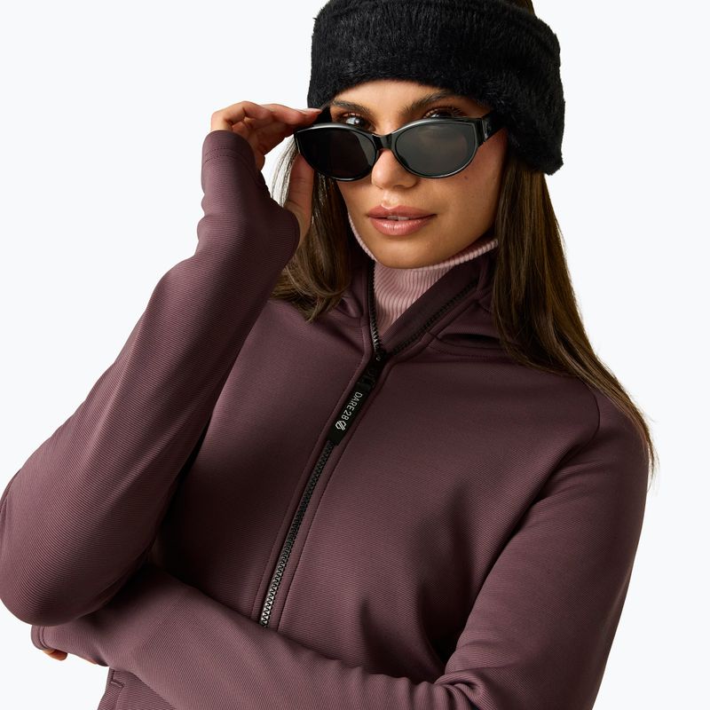 Női pulóver Dare 2b Glacier Midlayer huckleberry 4