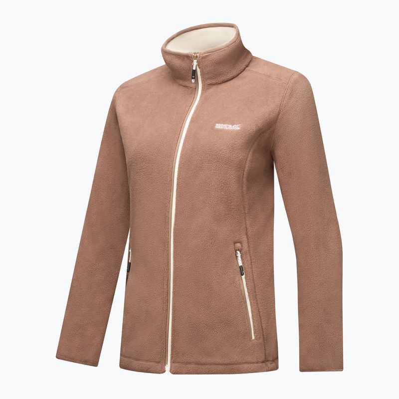 Női polár pulóver Regatta Floreo IV mocha/light vanilla 9
