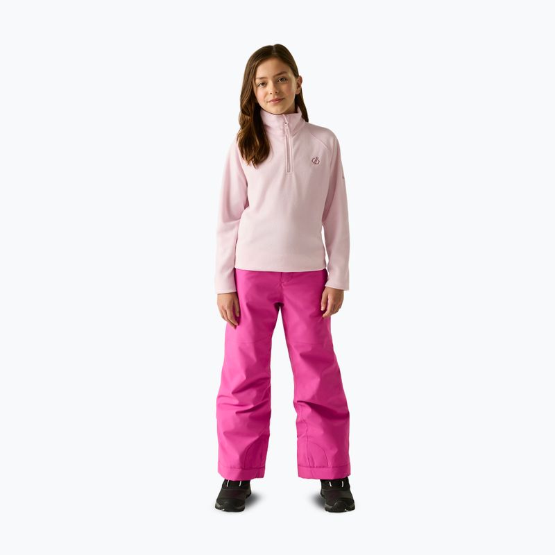 Gyerek polár pulóver Dare 2b Freehand Fleece pink haze 2