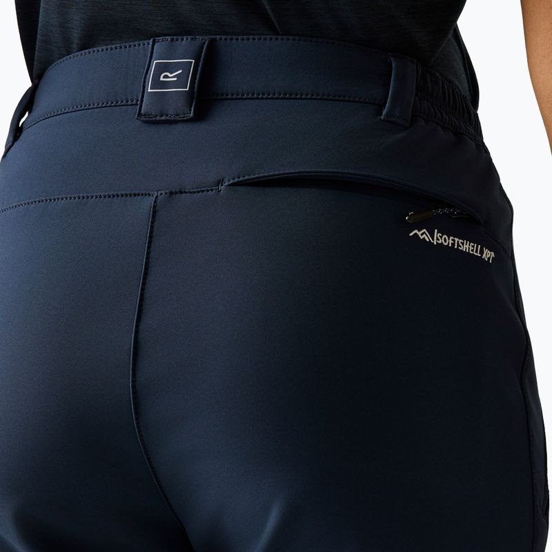 Női softshell nadrág REGATTA Geo Softshell II navy 6