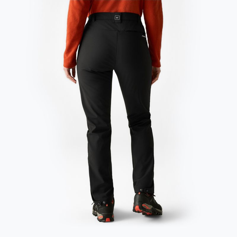 Női softshell nadrág REGATTA Geo Softshell II black 3