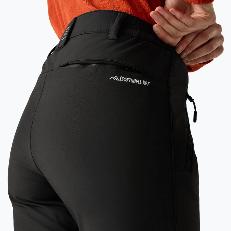 Női softshell nadrág REGATTA Geo Softshell II black 5