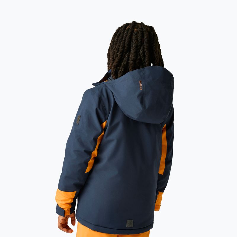 Gyerek síkabát Dare2B Rip It Jacket navy/electric orange 3