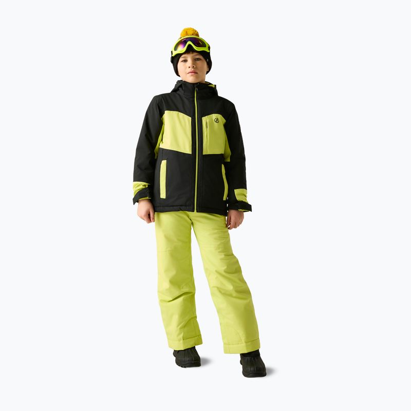 Gyerek síkabát Dare2B Rip It Jacket black/wild lime 2