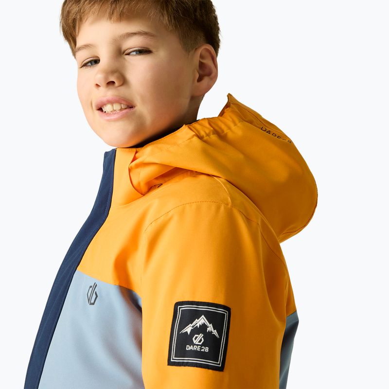 Gyerek síkabát Dare2B Send It II Jacket electric orange/navy 6