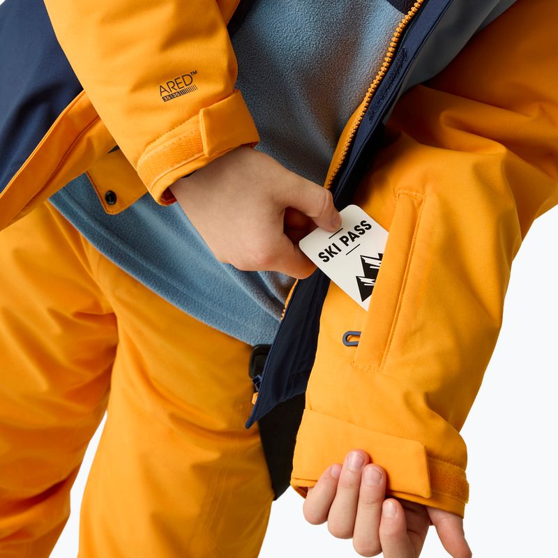 Gyerek síkabát Dare2B Send It II Jacket electric orange/navy 7