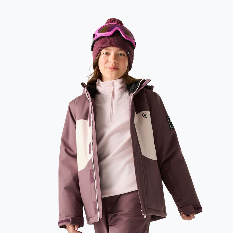 Gyerek síkabát Dare2B Send It II Jacket huckleberry/pink haze 4