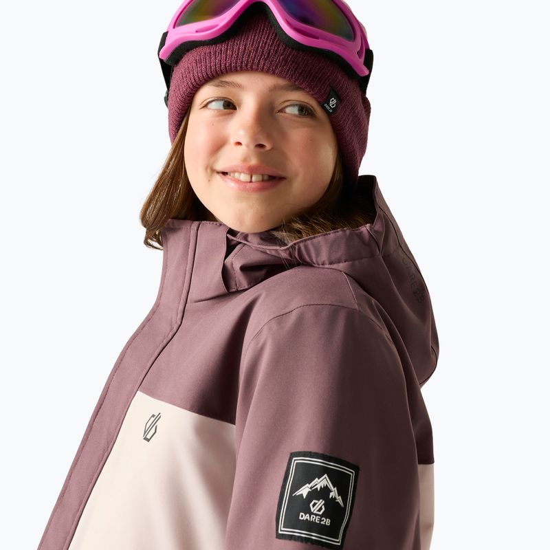 Gyerek síkabát Dare2B Send It II Jacket huckleberry/pink haze 6
