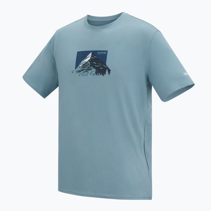 Férfi trekking póló REGATTA Fingal Stretch dusky blue 8