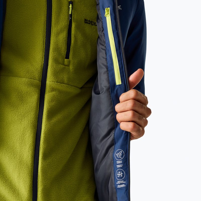 Férfi esőkabát REGATTA Allston aviator blue 8