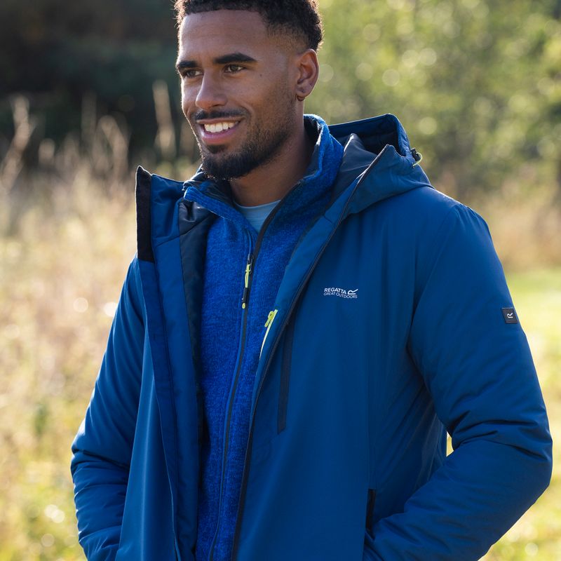 Férfi esőkabát REGATTA Allston aviator blue 9