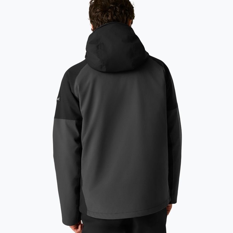 Férfi 3 az 1-ben kabát Regatta Wentwood 3in1 ash/black 3
