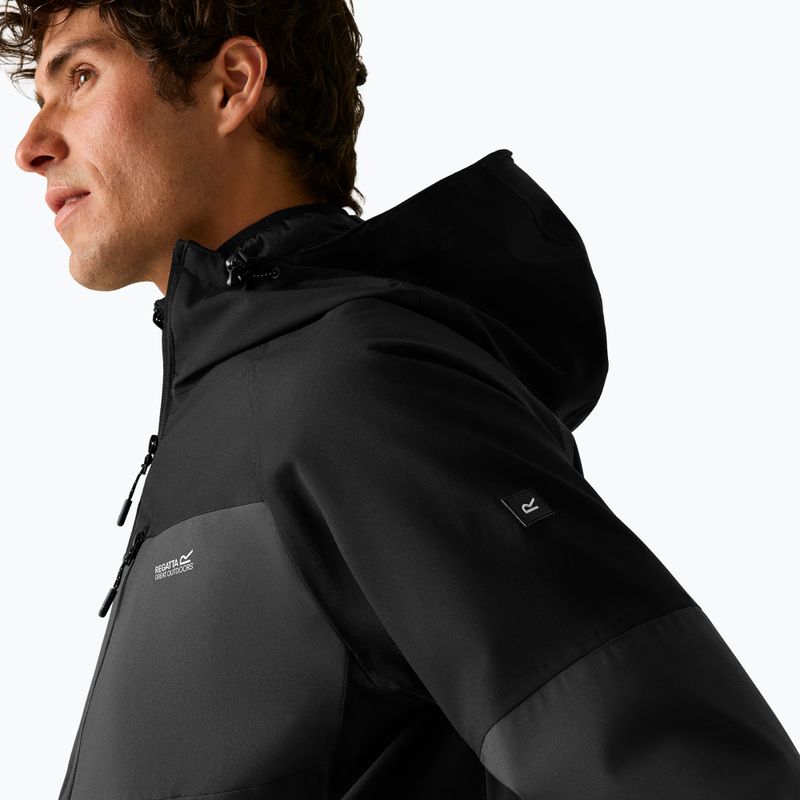 Férfi 3 az 1-ben kabát Regatta Wentwood 3in1 ash/black 8