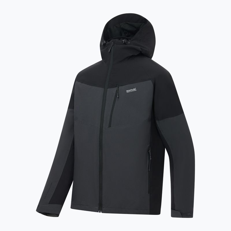Férfi 3 az 1-ben kabát Regatta Wentwood 3in1 ash/black 12