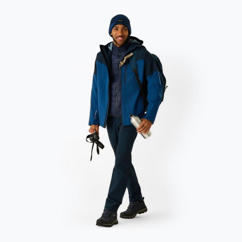 Férfi 3 az 1-ben kabát REGATTA Wentwood 3in1 aviator blue/navy 2
