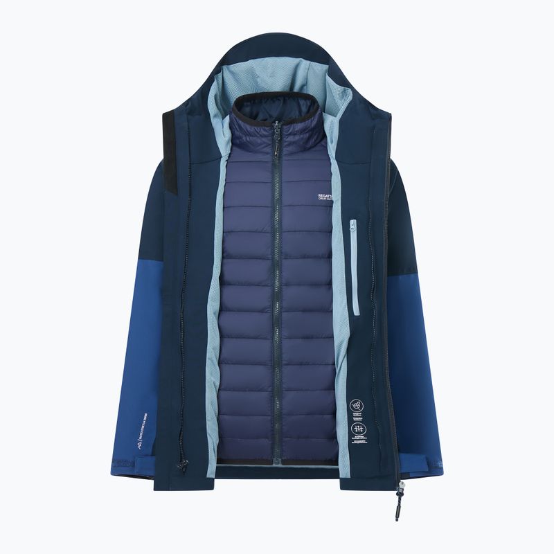 Férfi 3 az 1-ben kabát REGATTA Wentwood 3in1 aviator blue/navy 13