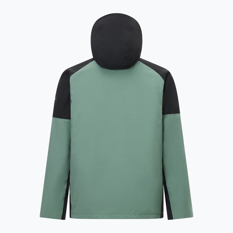 Férfi 3 az 1-ben kabát REGATTA Wentwood 3in1 dark forest green/black 11