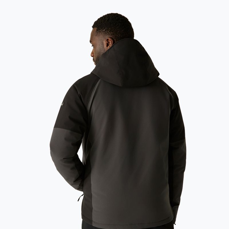 Férfi esőkabát Regatta Highton Stretch Padded Jacket ash/black 3