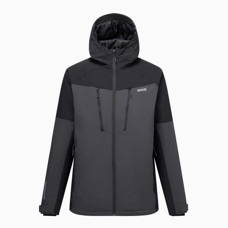 Férfi esőkabát Regatta Highton Stretch Padded Jacket ash/black 10
